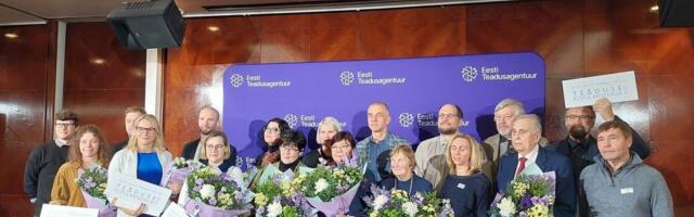 Eesti teaduse populariseerimise elutööpreemia pälvis Ene-Margit Tiit