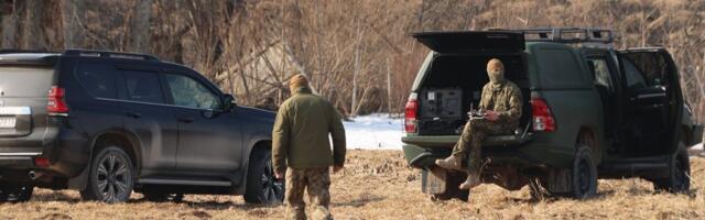 Lätti lendas Venemaalt droon ja plahvatas