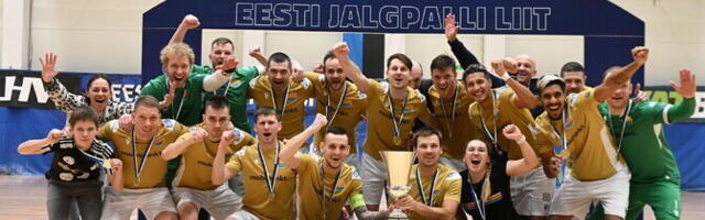 Tallinna FC Bunker Partner kaitses tiitlit