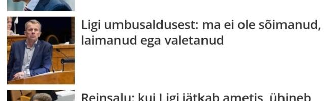 Lauri Jürgenson- Ma ei saa aru, mis teil Ligi vastu on?