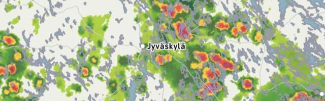 DELFI SOOME RALLIL | Taevataat on eestlane, Jyväsküla kanti saabus äikesevihm