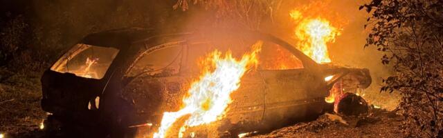 Türi vallas süttis öötundidel sõiduauto