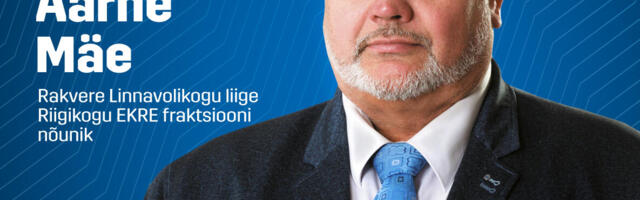 Aarne Mäe: Rakveres laiutav Isamaa sai stiilse ninanipsu