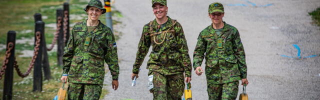 Eesti naiskond võitis sõjalise mitmevõistlusel kulla