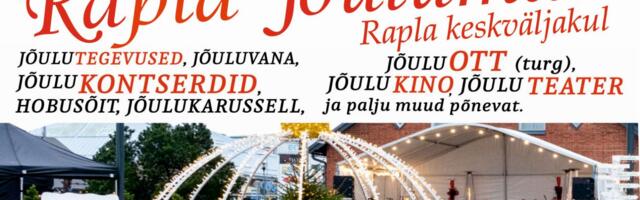 [KUULA INTERVJUUD] Rapla Jõulumaa avaneb sel nädalavahtusel