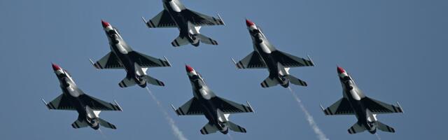 „Väga piiratud võimalused.“ Kas eurooplaste vanad F-16 lennukid võivad Ukraina taevas uuematelt Vene hävitajatelt peksa saada?