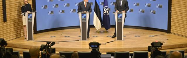 President Karis NATO peasekretärile: Eesti panustab NATO kaitsevõimesse ja Ukraina toetusse