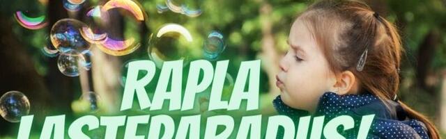 Rapla lasteparadiis lõbustab 1.juunil hommikust õhtuni