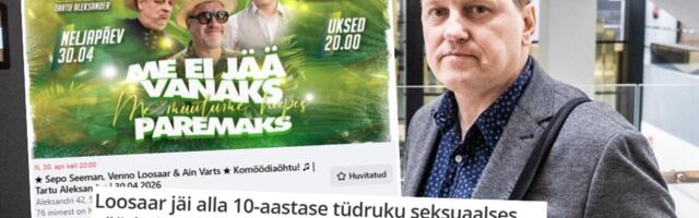 Venno Loosaare lavale naasmine põhjustas sotsiaalmeedias tulise arutelu. Karmen Joller_ kas inimene ei tohiks enam oma erialal töötada?