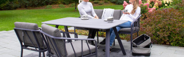 Metallist aiamööbel – vali aiatoolid, aiapink, laud või kõik korraga