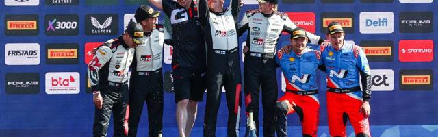 Läti ralli võitis Rovanperä, kolmandaks kerkis Tänak