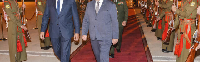 Карис отправился с визитом в Иорданию и Египет