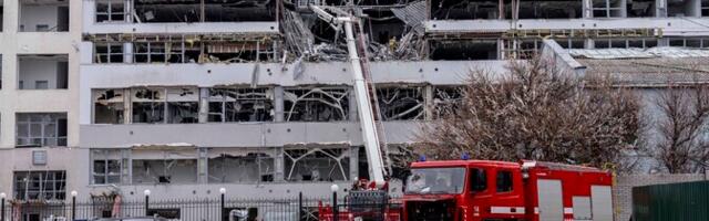 Venemaa õhurünnakus Zaporižžjale sai haavata 13 inimest