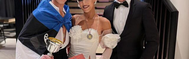 Eesti tantsupaar tuli MM-il proffide seas esimeseks