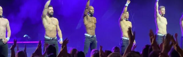 VIDEO | Alexela kontserdimajas toimus kuum stripisõu. Üks naine oli nii ekstaasis, et turvamehed pidid sekkuma