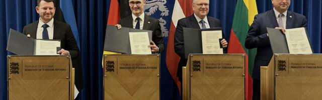 Eesti, Läti, Leedu ja Saksamaa uuendasid Tallinnas neljapoolse kokkuleppe strateegilise kommunikatsiooni ja meediapädevuse tugevdamiseks