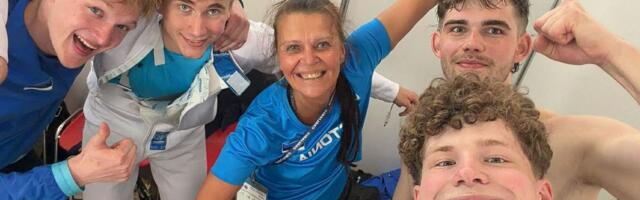 Eesti U23 epeemeeskond võitis EMil pronksmedali