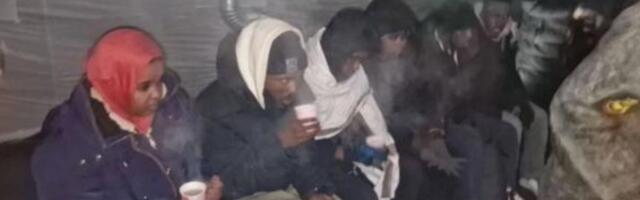 400 inimest ootavad -20 kraadises külmas suletud Soome piiripunkti taga võimalust ikkagi riiki sisenemiseks