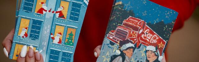 Sinu joonistus võib saada Coca-Cola ametlikuks jõulukaardiks: osale joonistuskonkursil 
