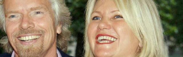 Suri Briti miljardäri Richard Bransoni abikaasa