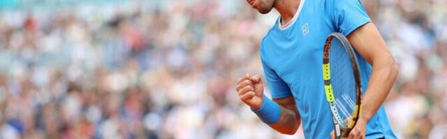 Tiitlikaitsja Alcaraz loovutas vastasele neli ja Sinner kolm geimi