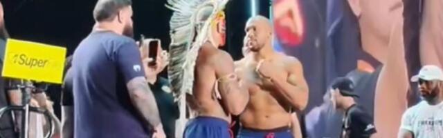 Sve je spremno za UFC spektakl u Beloj kući! "Poatan" maskom "preplašio" Gana, Hukit opet provocirao