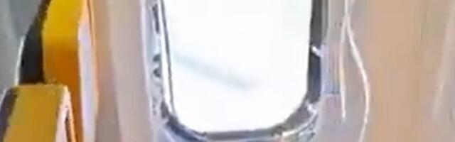 Ryanairi lennukil purunes lennu ajal aken. Üks reisija sai vigastada ja teised sattusid paanikasse