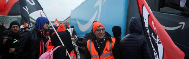 Saksa ja Briti Amazoni töötajad streigivad keset musta reede möllu