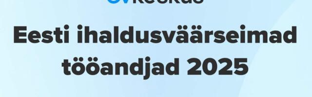 Selgusid tervishoiusektori ihaldusväärseimad tööandjad