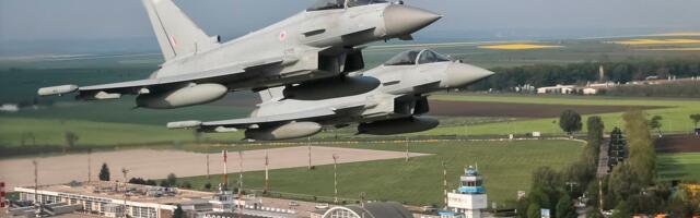 NATO hävitajad tulistasid alla Ukraina õhuruumis lennanud Vene droonid