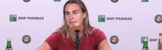 Sabalenka šokirala novinare posle ispadanja sa Rolan Garosa: "Želim da se povučem iz tenisa sada!"