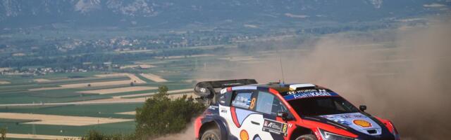 Tänak lõpetas Kreeka ralli teise päeva liidrina