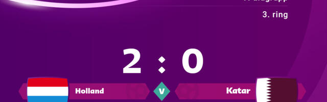Holland võitis A-alagrupi, viimases mängus 2 : 0 võit Katari üle