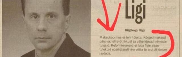 Jürgen Ligi süüdistused riigieelarve struktuurse tasakaalu osas said vastulöögi tema erakonnakaaslaselt