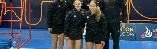 Eesti sulgpallinaiskond pidi tunnistama ka favoriit Taani paremust