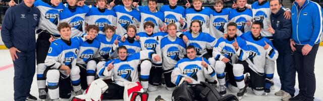 Eesti U16 jäähokikoondis võitis nelja rahvuse turniiri
