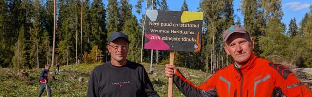 HaridusFest 2024 esinejad saavad kingiks oma puu!