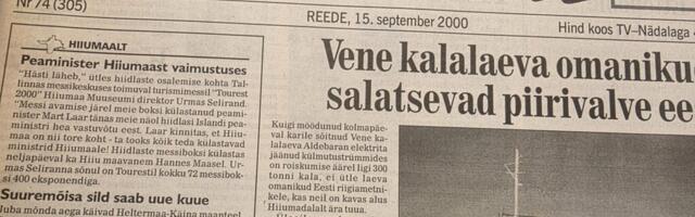 HIIU LEHT 25 AASTAT TAGASI | Hiiumaa uus prügila Siberisse