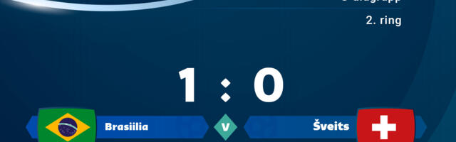 Brasiilia 1 : 0 võit Šveitsi vastu