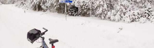 Talvine jalgrattasõit – friikide värk  või roheline  tulevik