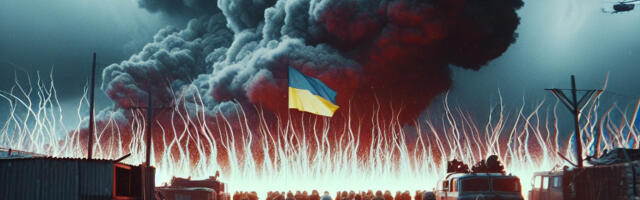 Ukrainat ja okupeeritud Krimmi räsis tugev torm