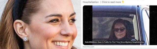 Kas palee trikitab inimestega? Vandenõuteoreetikud ja printsessi fännid on kindlad, et udusel paparatsofotol olev naine ei ole Kate
