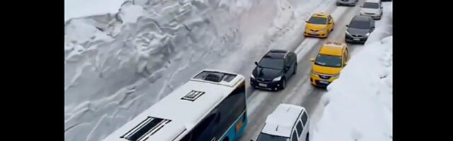 VIDEO: olukord Venemaal pärast suurt lumesadu