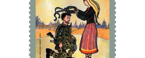 Kaitse Kodu! 100: Euroopa esimene militaarajakirjale pühendatud mark