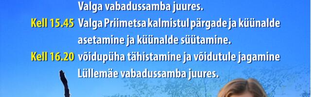 Võidupüha tähistamine Valga vallas