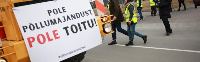 Galerii: põllumehed kogunesid meelt avaldama