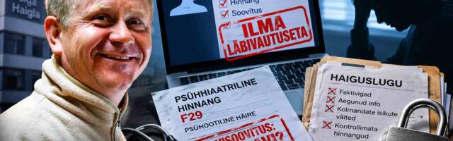 Kui e-konsultatsioonist saab kohtuotsus: Kuidas psühhiaater Peeter Veiksaar patsiendi selja taga ränki diagnoose jagab