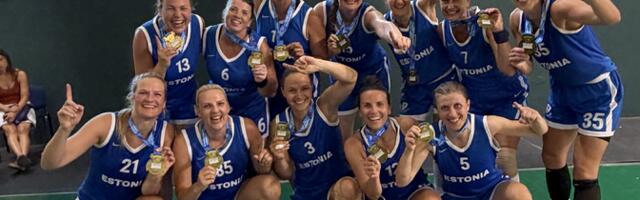 Eesti seeniorkorvpallurid võitsid EM-il kolm medalit