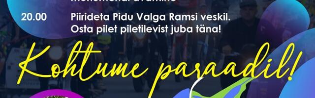 Valga-Valka kaksiklinna festivali paraad