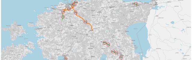 Maanteedel hakkasid kehtima talvised piirkiirused